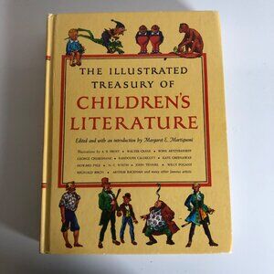The Illustrated Treasury of Childrens Literature Hardcover Book 1955